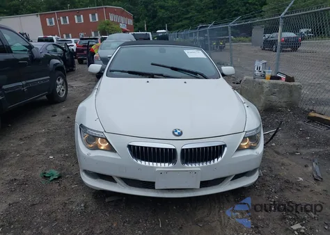 2009 BMW 650I from USA, damaged, VIN WBAEB53539CX64275
